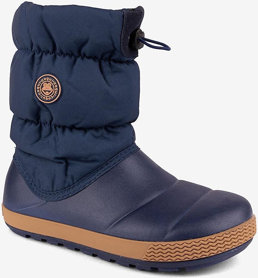 Coqui Winterlaarzen voor kinderen mika marine lt. bruin