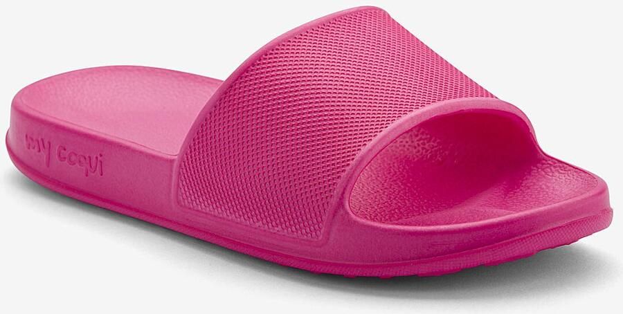 Coqui Kinder slippers tora fuchsia lichtgewicht & comfort