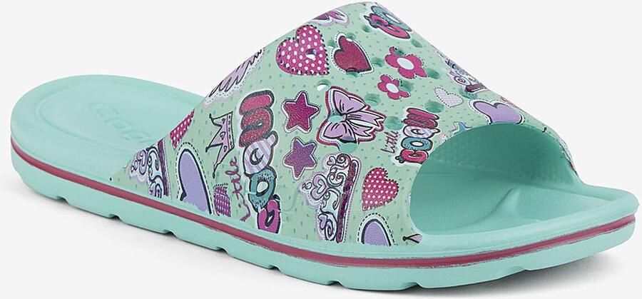 Coqui Kinderslippers long mint 36-37: comfort & grip