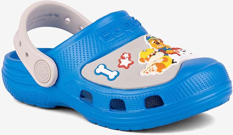 Coqui Kinderklompen maxi zeeblauw stone pp chase