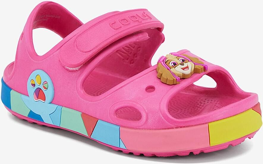 Coqui Kindersandalen yogi lt. fuchsia pp skye + amulet