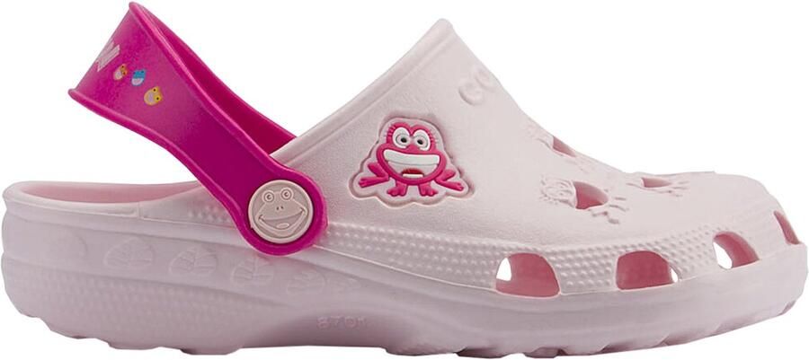 Coqui Klompen Kinderen Little Frog Roze 5536A