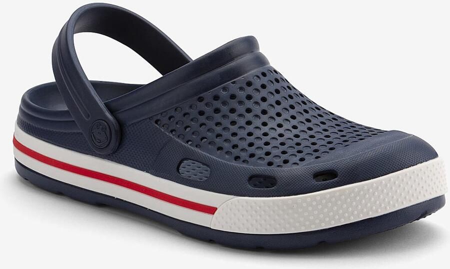 Coqui Herenklompen lindo marine wit