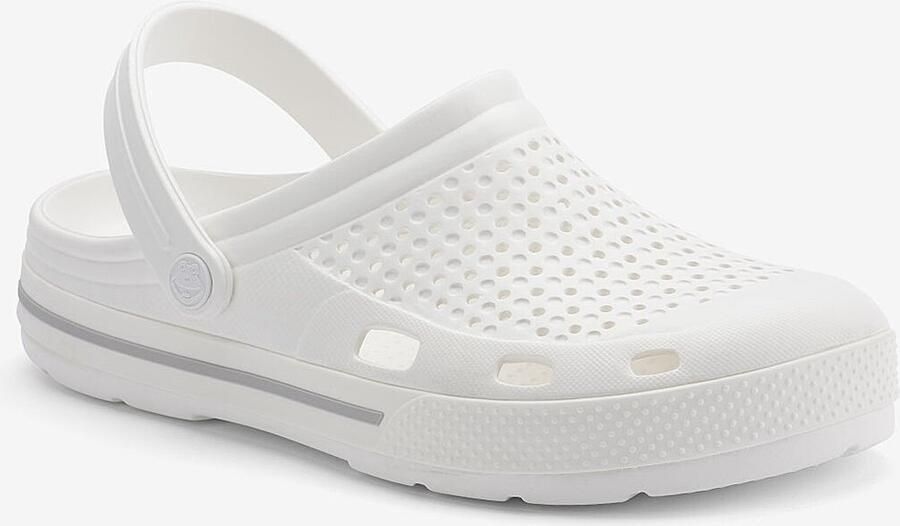 Coqui Men s clogs lindo white white khaki grey - Foto 1