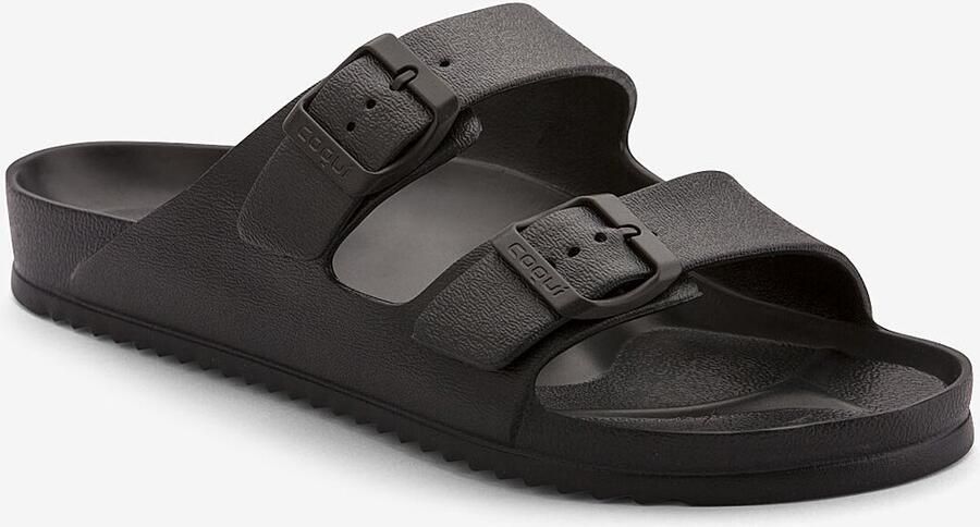 Coqui Herenslippers kong zwart