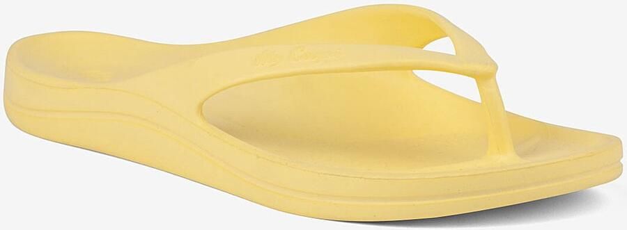 Coqui naitiri gele dames slippers lichtgewicht