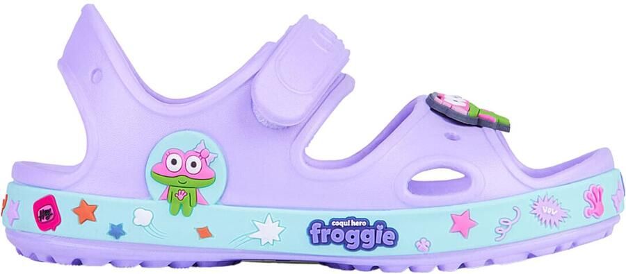 Coqui Sandalen Kinderen Yogi liliowo-Mintgroen 0244A