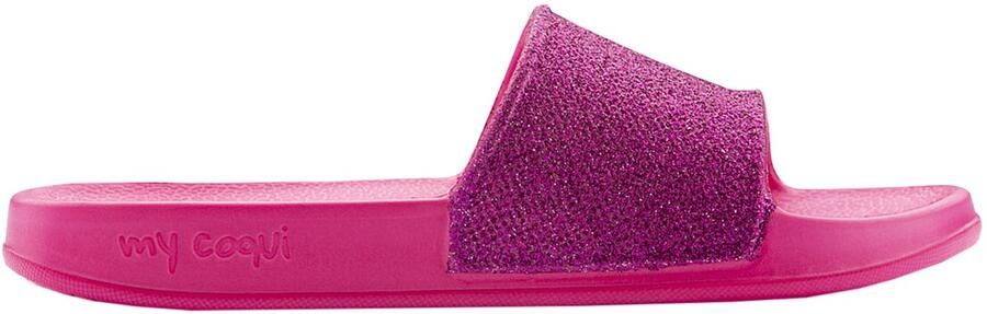 Coqui Slippers Kinderen Tora Fuchsia