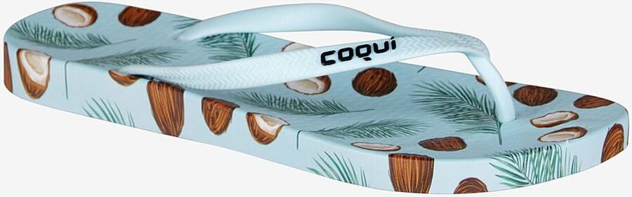 Coqui Women s flip flops kaja coconut blue