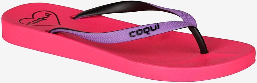 Coqui Women s flip flops kaja lt. fuchsia purple