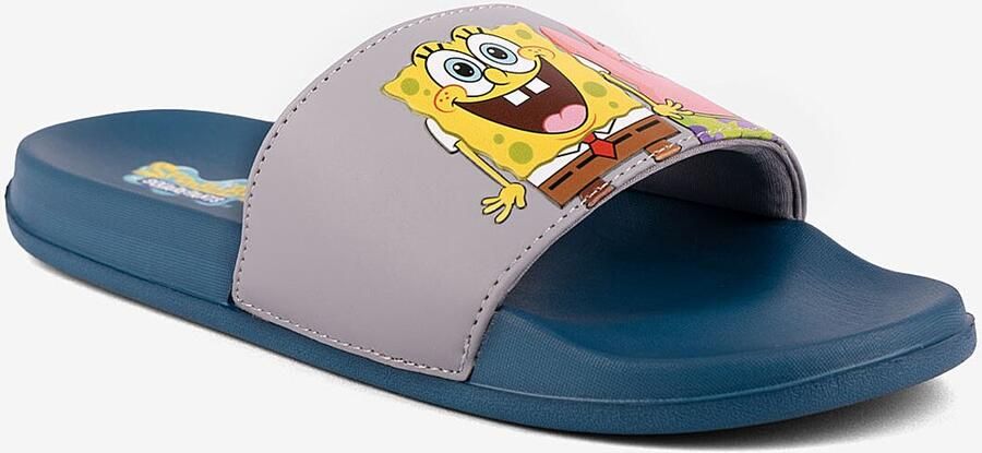 Coqui Damesslippers slipso niagara blauw kaki grijs sb