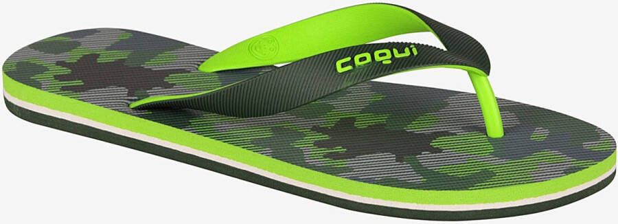 Coqui kare 7904 camo heren slippers comfort & stijl