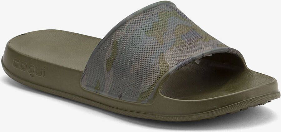 Coqui Heren slippers tora 7081 camo comfort & grip