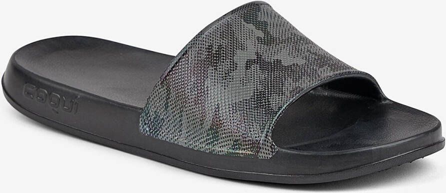 Coqui tora 7081 heren slippers zwarte camo