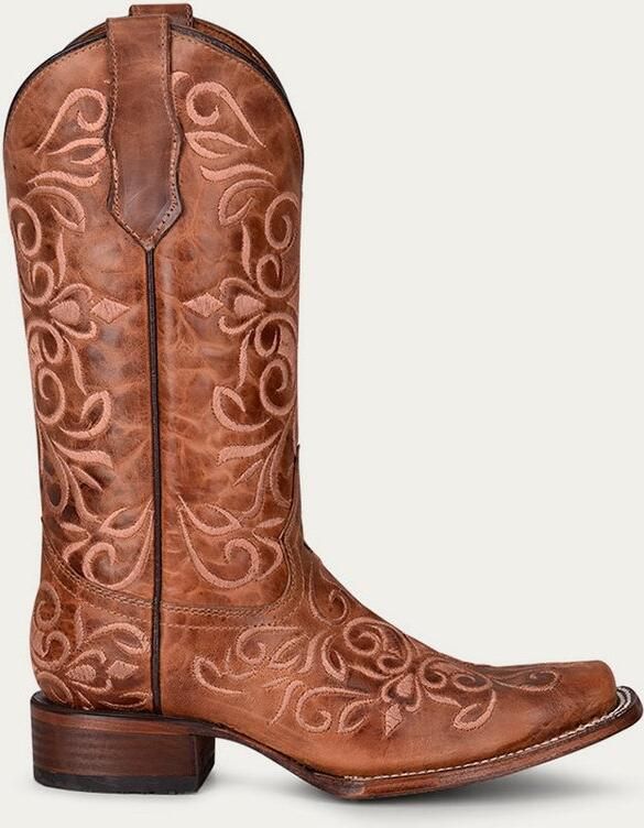 Corral Boots L5795 Dames Westernlaarzen bruin 38 (7.5 US)