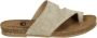 COSMOS 6106703 Volwassenen Platte sandalen Taupe - Thumbnail 1