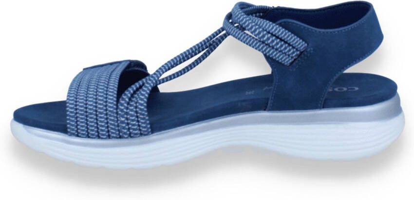 COSMOS COMFORT Cosmos Dames Sandaal Blauw