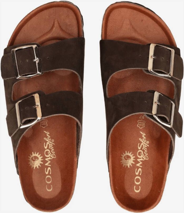 COSMOS COMFORT Cosmos Dames Slipper Bruin