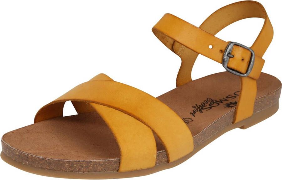 COSMOS COMFORT sandalen met riem Geel