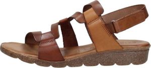 COSMOS Comfortabel Sandalen Plat cognac