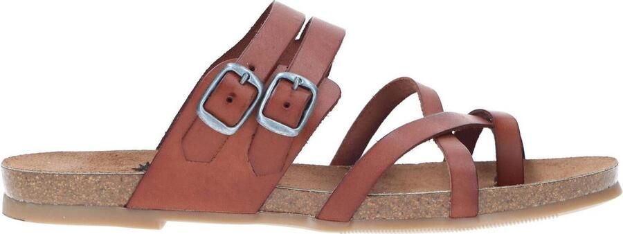 COSMOS 6106801~~~~~~~~~~~~~~~~~~~~~~~ Dames slippers Cognac - Foto 13