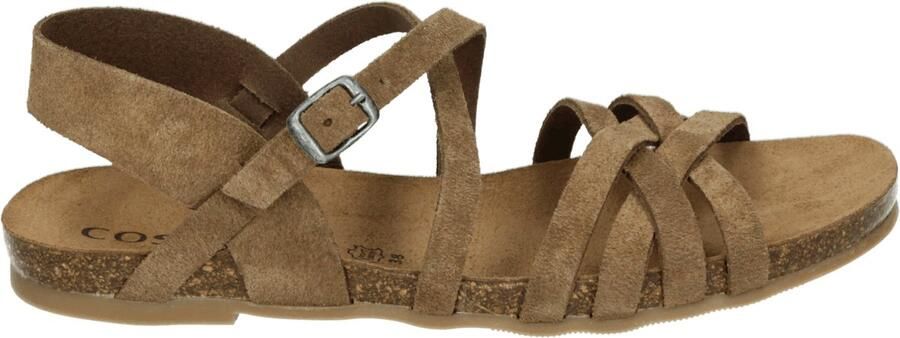 COSMOS 6106807 Platte sandalen Dames Sandalen Bruin