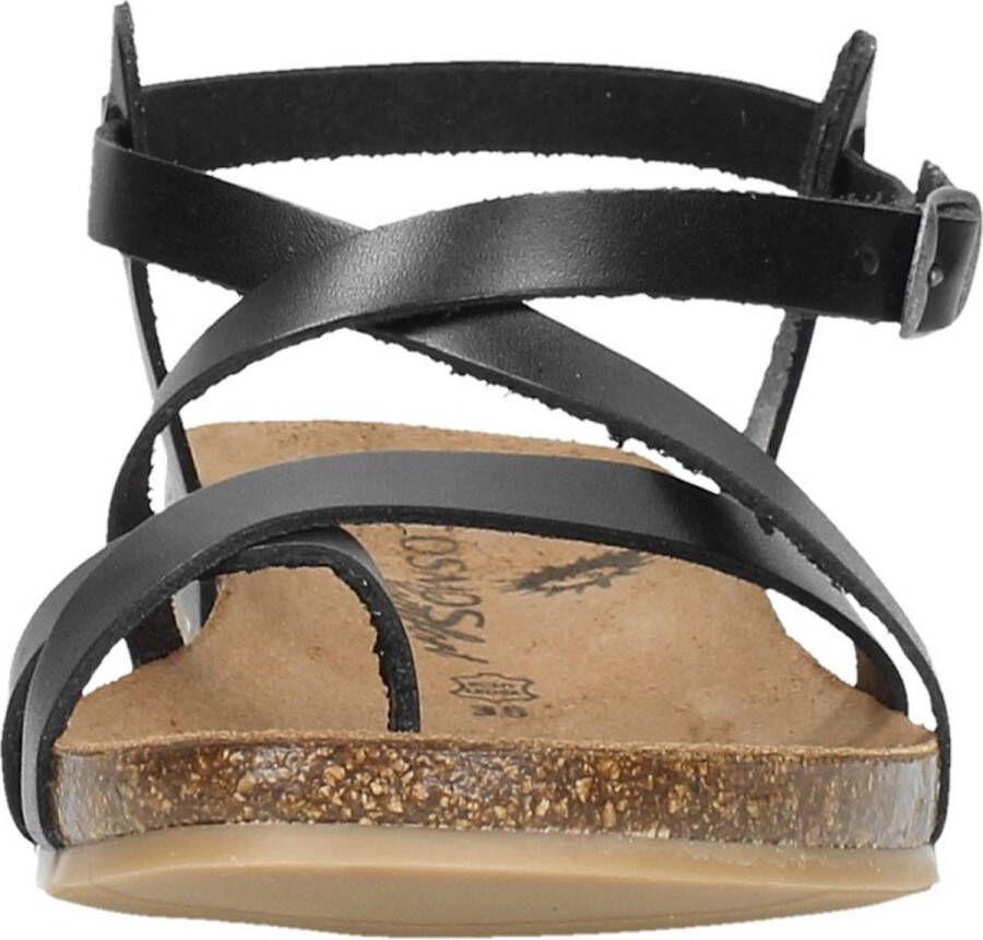 COSMOS Sandalen Plat Sandalen Plat zwart - Foto 2