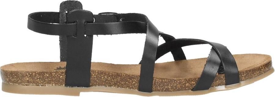 COSMOS Sandalen Plat Sandalen Plat zwart - Foto 7