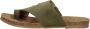 COSMOS 6106703 Volwassenen Platte sandalen Groen - Thumbnail 1