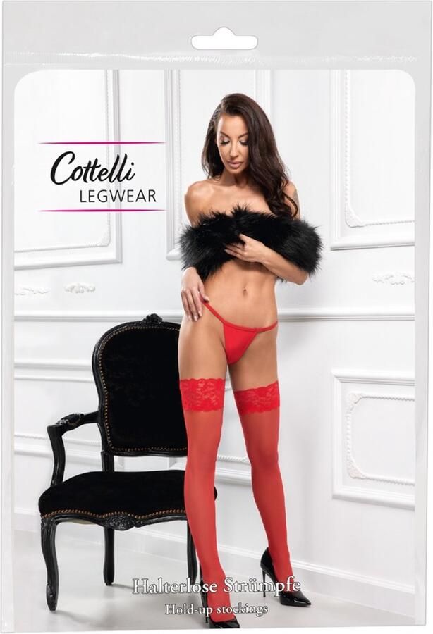 Cottelli LEGWEAR Hold-ups red