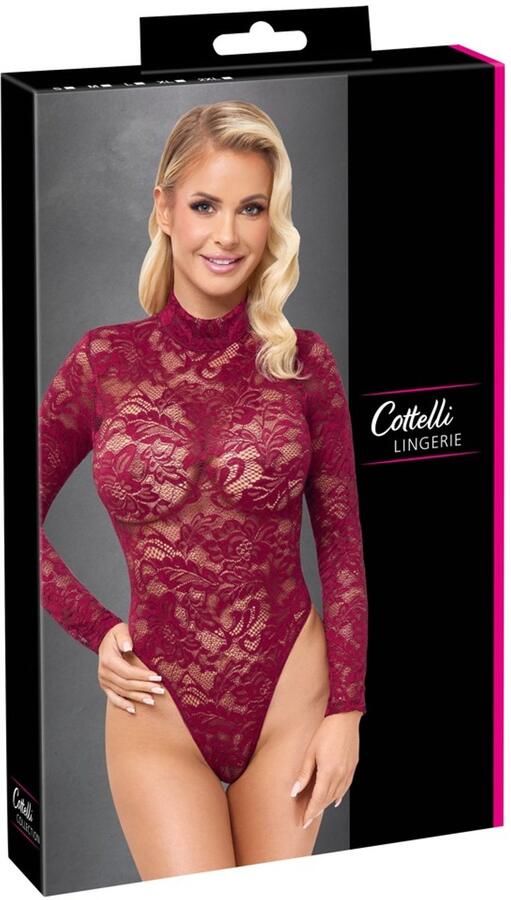 Cottelli Lace Body red