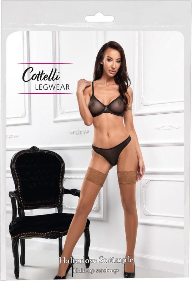 Cottelli LEGWEAR Hold-ups skin