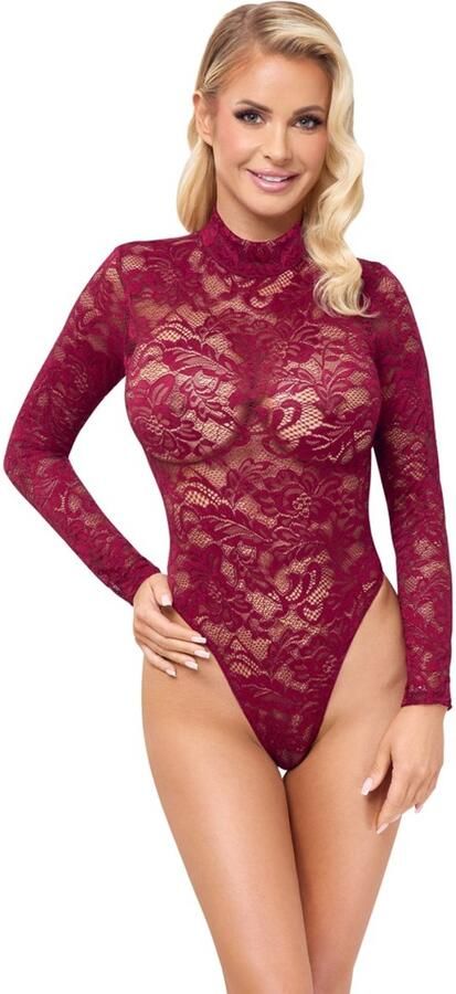 Cottelli LINGERIE Lace Body red