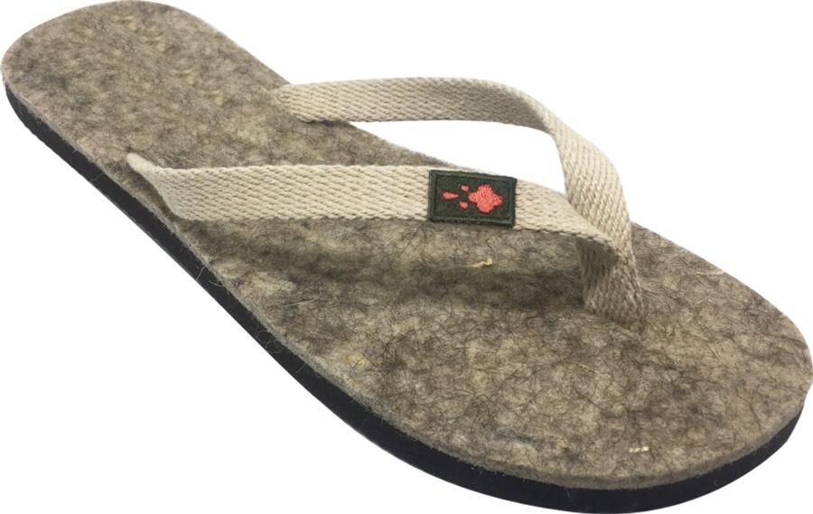 Couleur Tong Gevaudan Teenslippers Wol