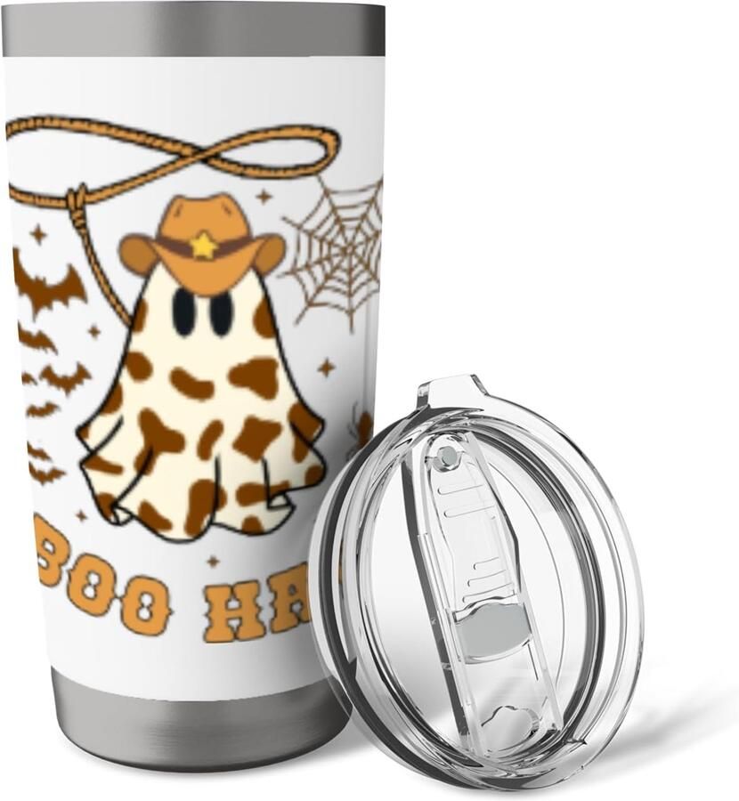 Cowboy-cowgirl Halloween kostuum thermobeker