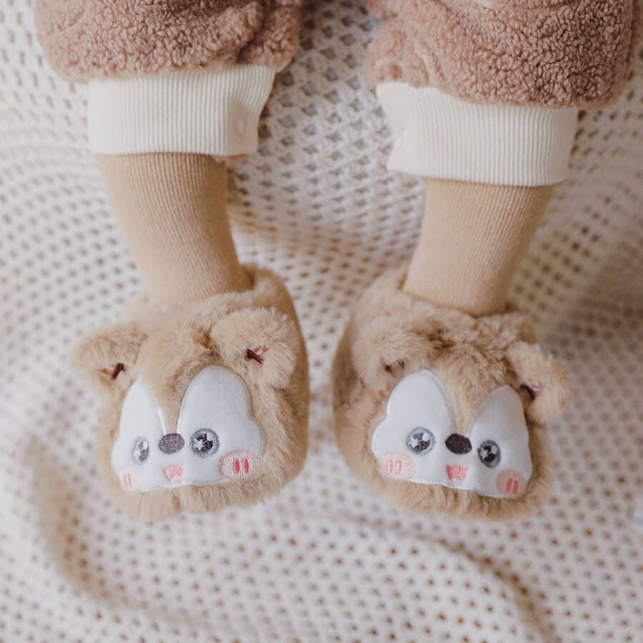Cozella Schattige Baby Sloffen: Comfort en stijl voor je kleintje Baby Schoentjes Sloffen Slofjes Baby Eekhoorn
