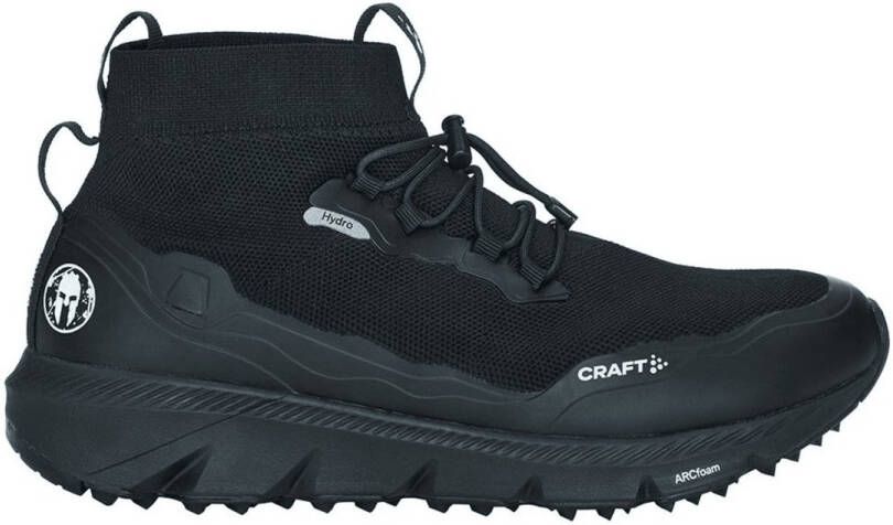 Craft Nordic Fuseknit Hydro Mid Trailrunschoenen Zwart Dames Waterdicht Spartan