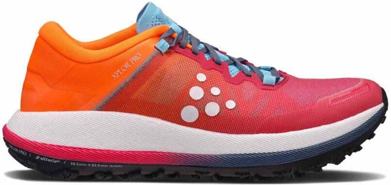 Craft Xplor Pro Trailschoenen Rood Oranje 3 4 Man