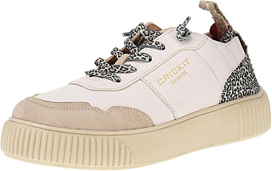 Crickit Oakli Damesschoen Leo-Wit