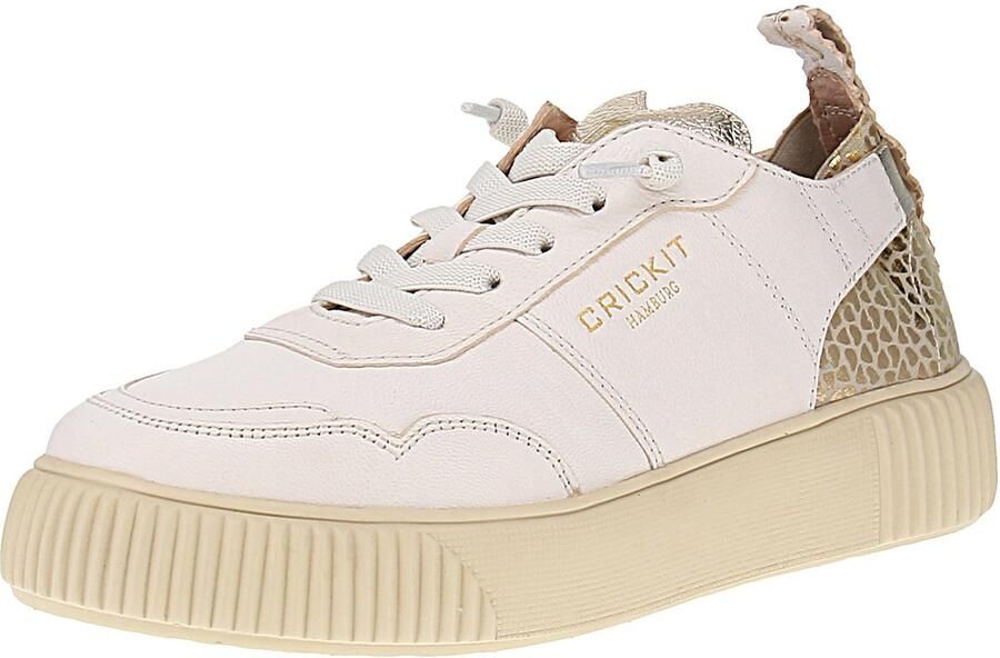 Crickit Oakli Damestrainers Wit-Platina