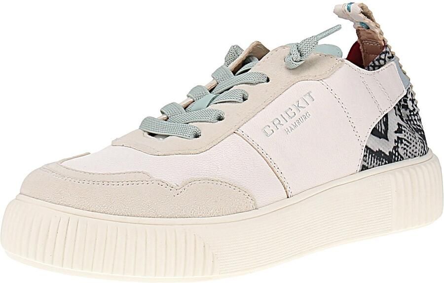 Crickit Oakli Damestrainers Wit-Snake