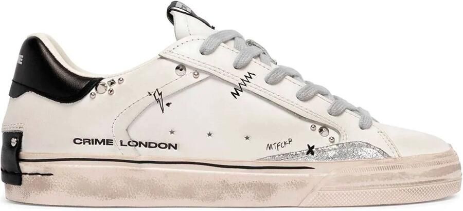Crime London Deconstructed Schoenen Wit Vrouw