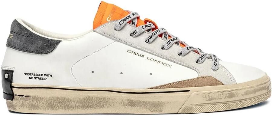 Crime London Distressed 2.0 Schoenen Wit Man
