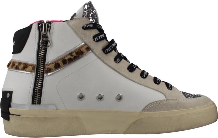 Crime London Recut High Schoenen Wit Vrouw