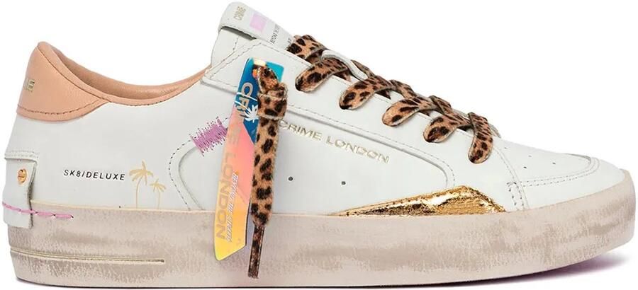 Crime London Sk8 Deluxe 29101pp8 Schoenen Wit Vrouw