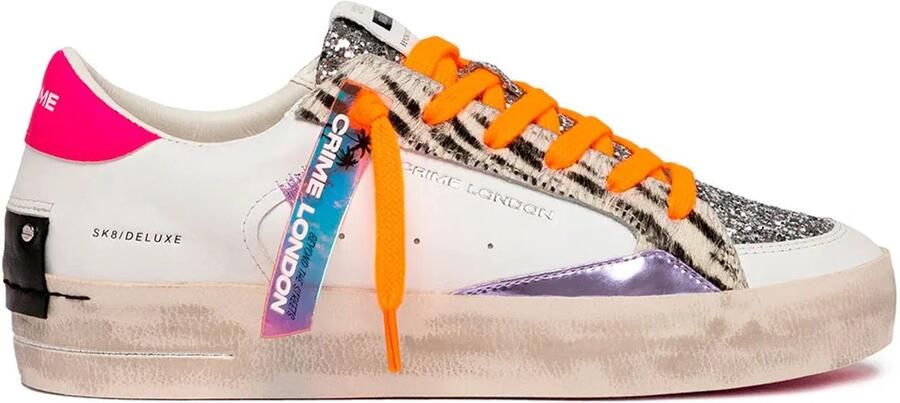 Crime London Sk8 Deluxe 29105pp8 Schoenen Wit Vrouw
