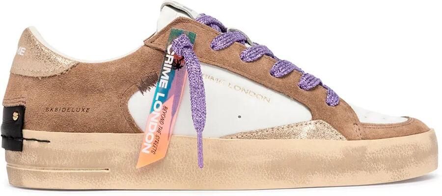 Crime London Sk8 Deluxe Schoenen Bruin Vrouw