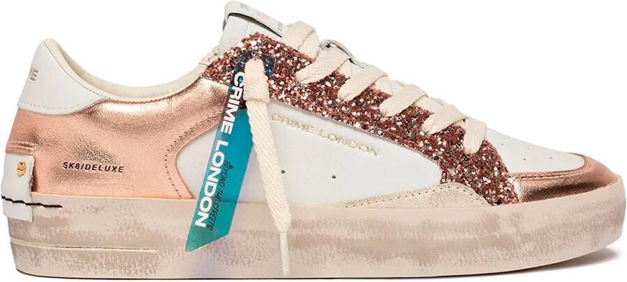 Crime London Sk8 Deluxe Schoenen Wit Vrouw