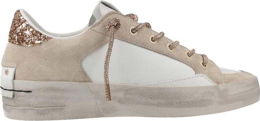 Crime London Lage Sneakers SK8 DELUXE WEDGE 29154PP8-CHAMPAGNE DUST