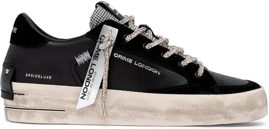 Crime London Sk8 Deluxe Wedge Schoenen Zwart Vrouw